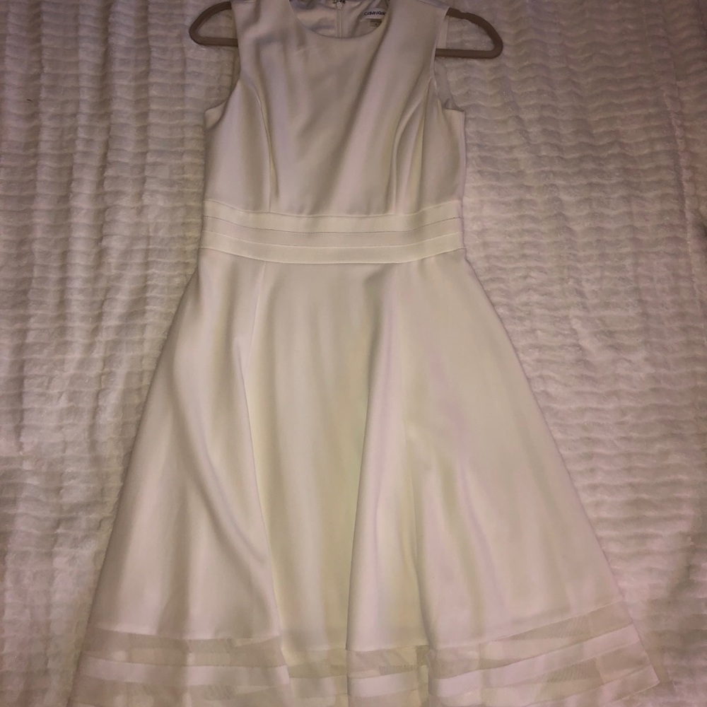 White bridal dress